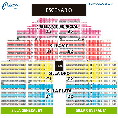 lugares de boletos de Chayanne en Hermosillo