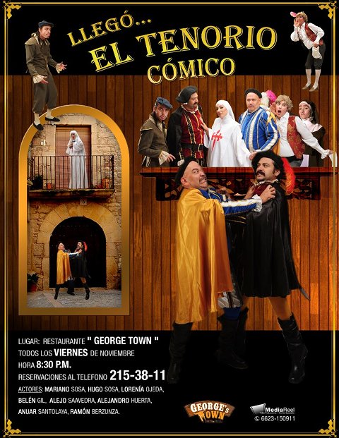 Tenorio Comico en el George's Town (Hermosillo) en Noviembre 2012